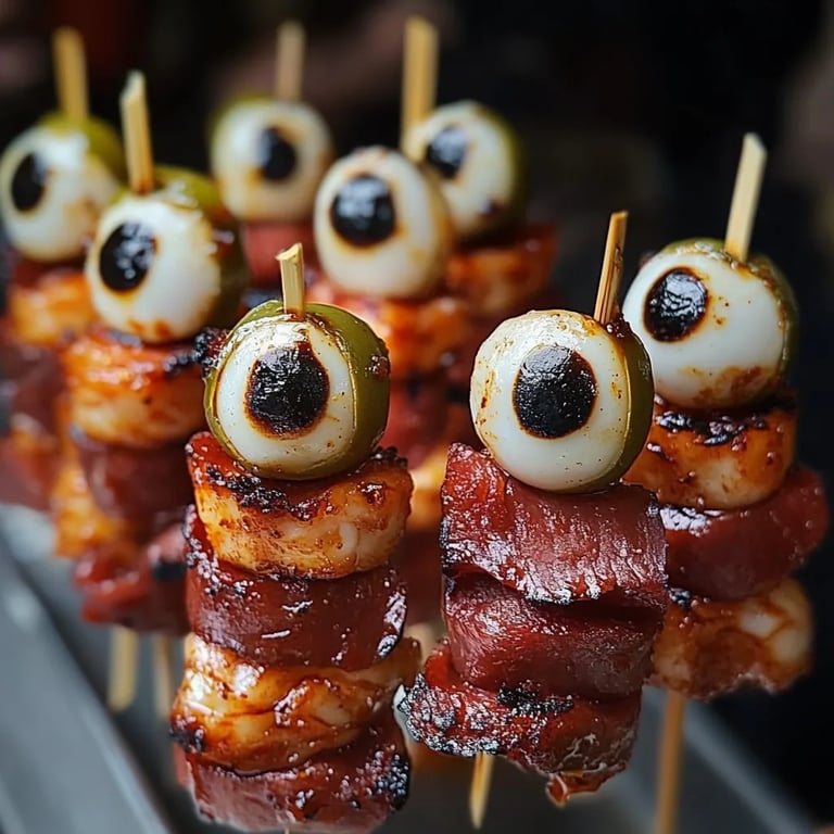 Olhos de Salame no Espeto: Uma Receita Incrível e Definitiva