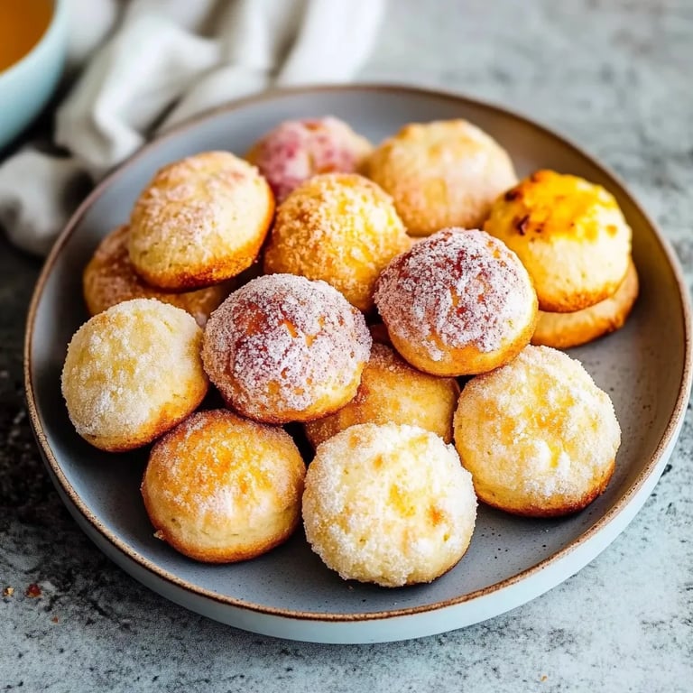 Kokosmakronen mit Milchmädchen