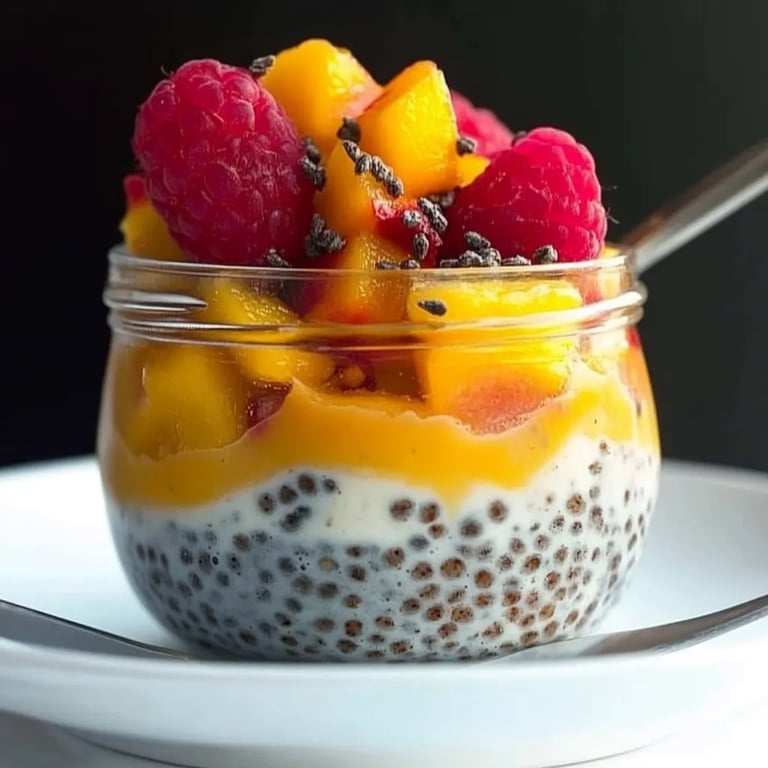 Mango-Chia-Pudding