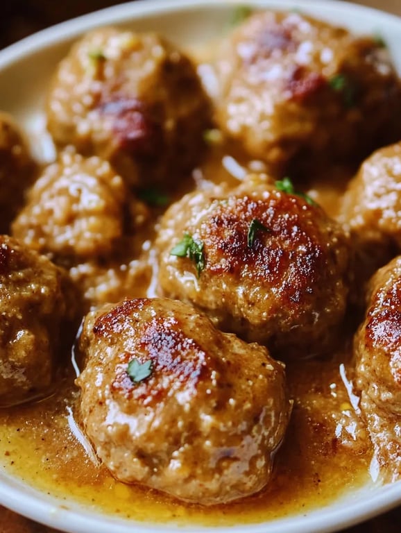 The Softest and Juiciest Greek Meatballs in Lemon Sauce