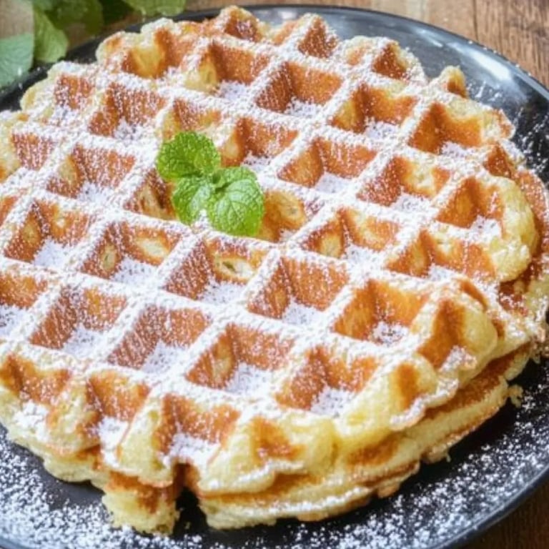 Waffelteig Rezept für Omas Waffeln