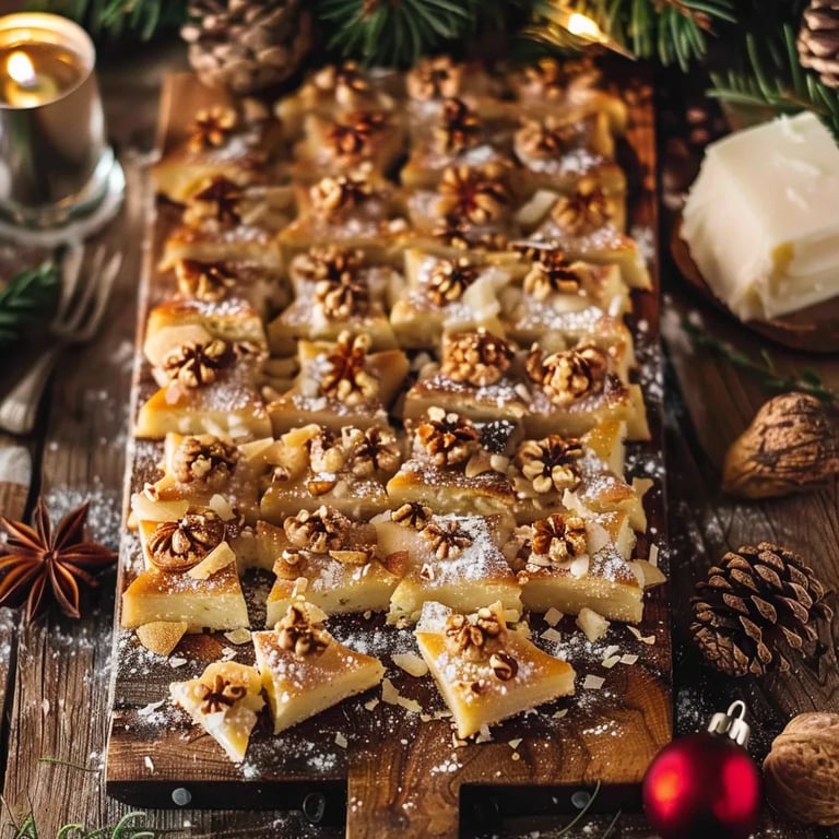 Butter Board zu Weihnachten: Walnüsse & Honig
