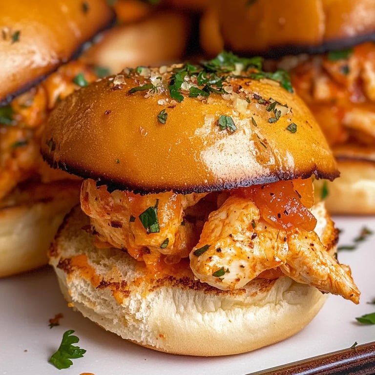 Buffalo Chicken Sliders