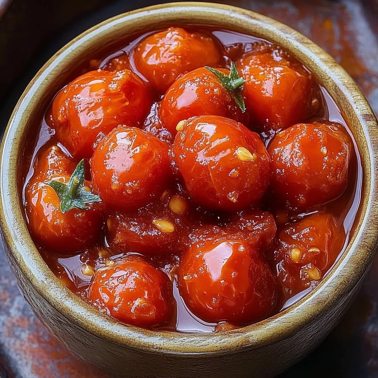 Confiture de Tomates Cerises Douce et Épicée : Une Recette Incroyable Ultime