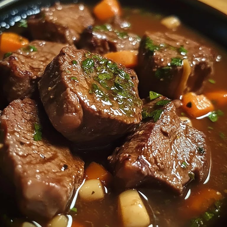 Estofado Tradicional de Carne y Cebada: Una Increíble Receta Esencial
