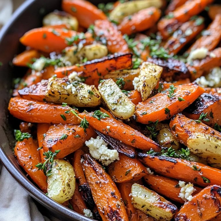 Honey Balsamic Roasted Carrots