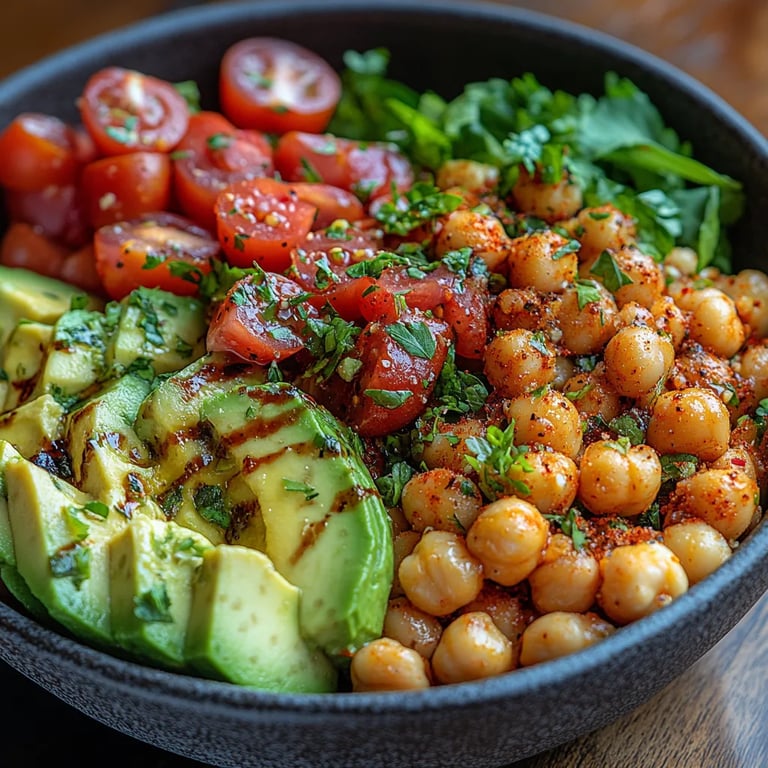 Ensalada de Garbanzos con Feta y Aguacate: Una Increíble Receta Última