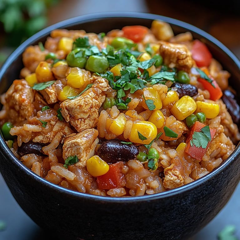 Tazones de Burrito de Pollo y Arroz en Instant Pot: Una Increíble Receta Esencial
