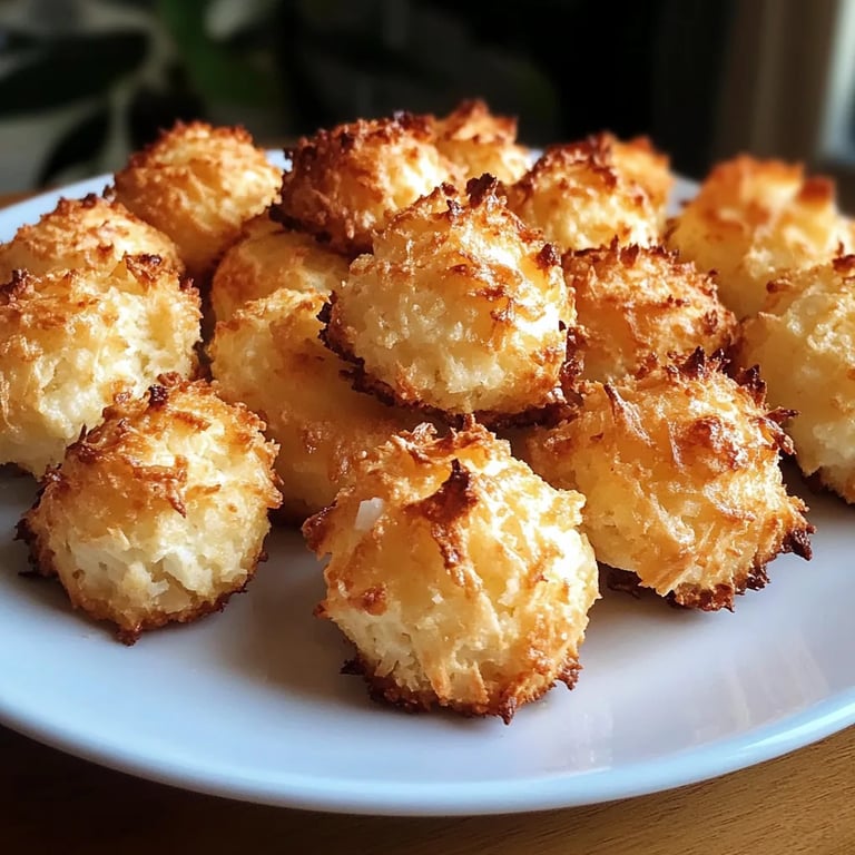 Blitzschnelle Low Carb Kokosmakronen