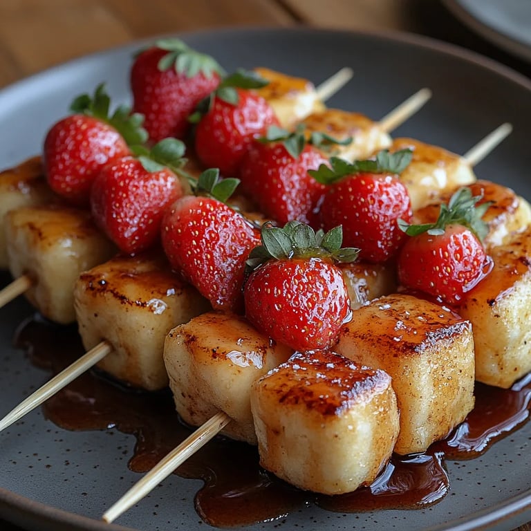 Brochetas de Pastel de Fresas: Una Increíble Receta Última