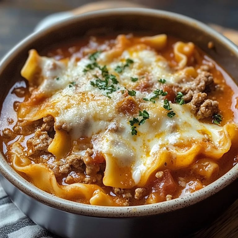 Delicious Crock Pot Lasagna Soup Recipe