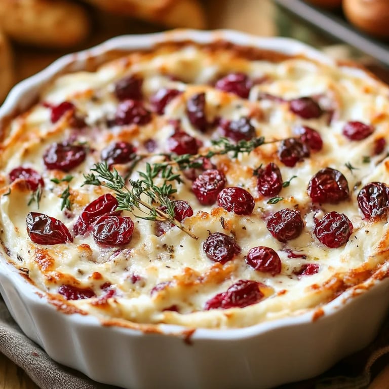 Baked Cranberry Cream Cheese Dip