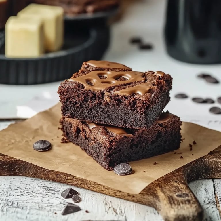 Herrlich schokoladige SPEKULATIUS BROWNIES