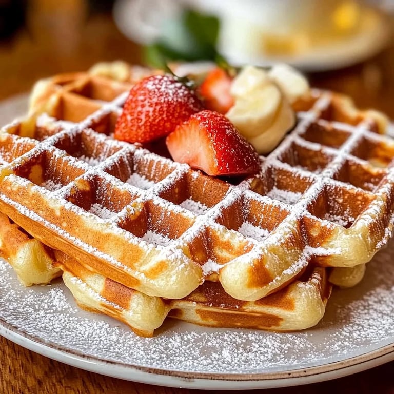 Belgian Waffles Recipe