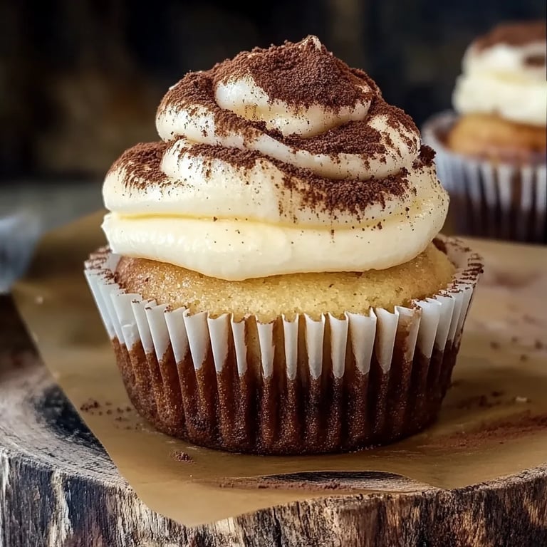 Easy Tiramisu Cupcake Recipe