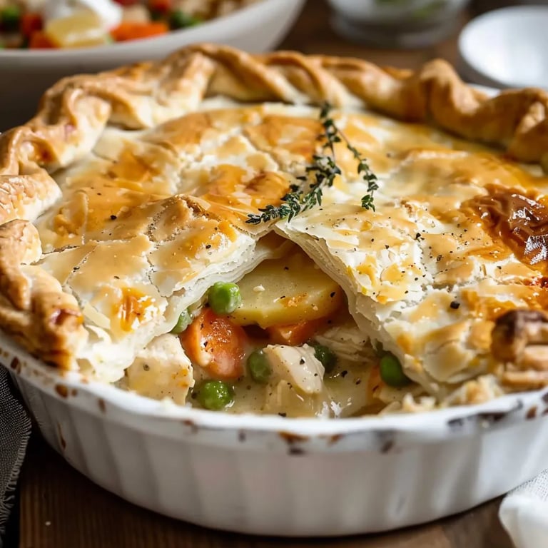 Easy Chicken Pot Pie Recipe
