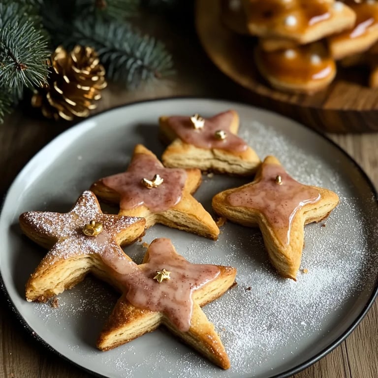 Blätterteig Tannenbaum