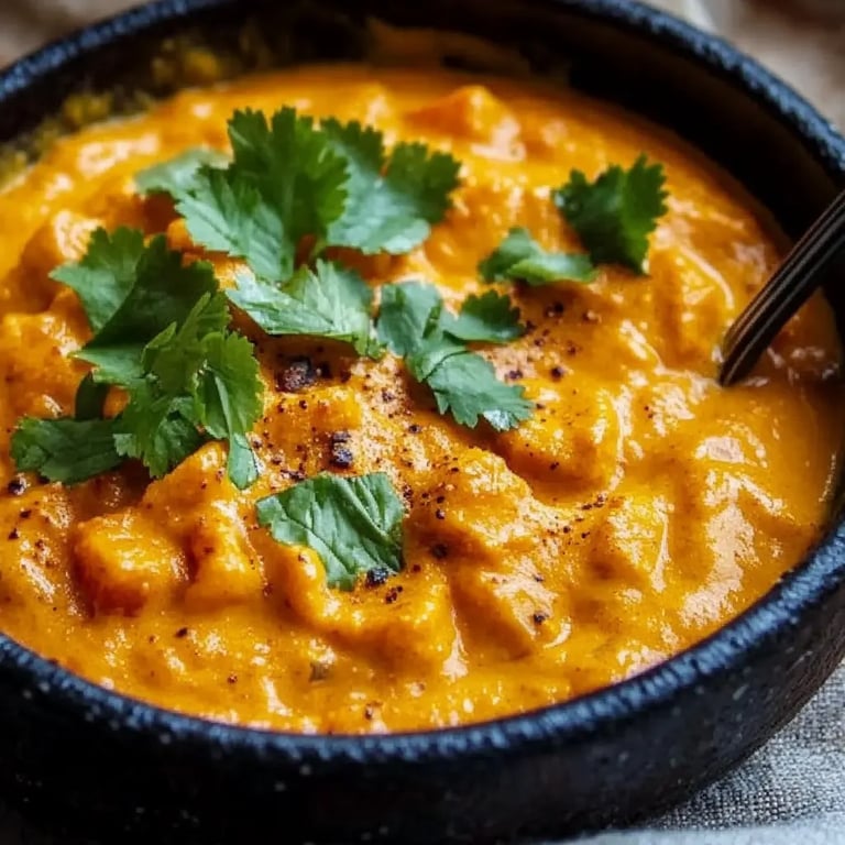 Kürbis-Curry mit Kokosmilch