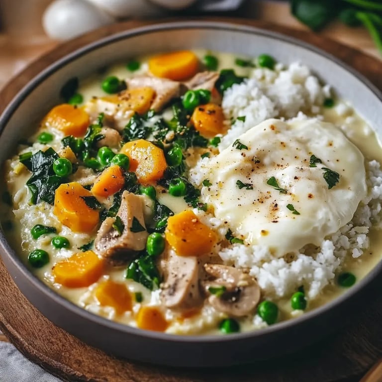 Hühnerfrikassee Rezept - schnell und einfach selber machen