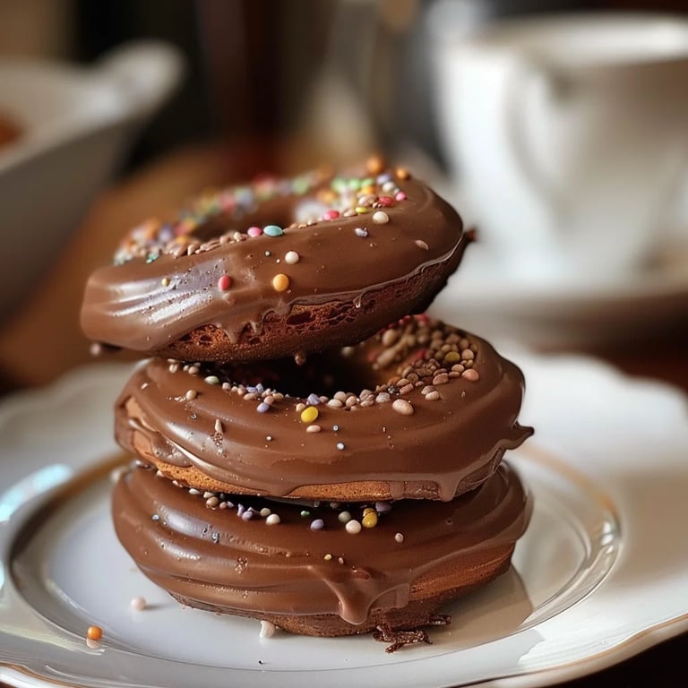 Einfaches Schokoladen-Spritzgebäck