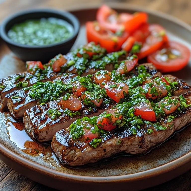 Filete con Chimichurri Picante: Una Increíble Receta Esencial