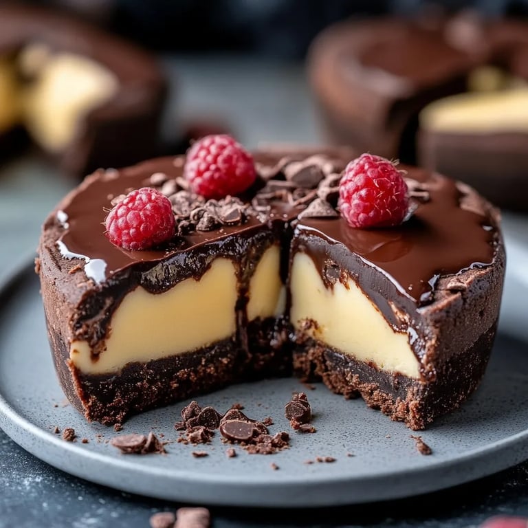 Schokoladen-Cheesecake-Cookies