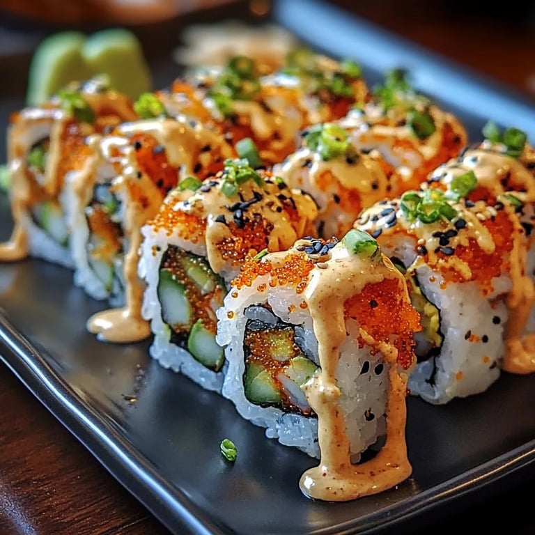 Spicy Volcano Roll Recipe