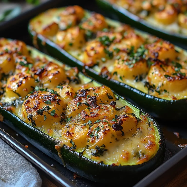 Barquitas de Calabacín con Espinacas: Una Increíble Receta Esencial