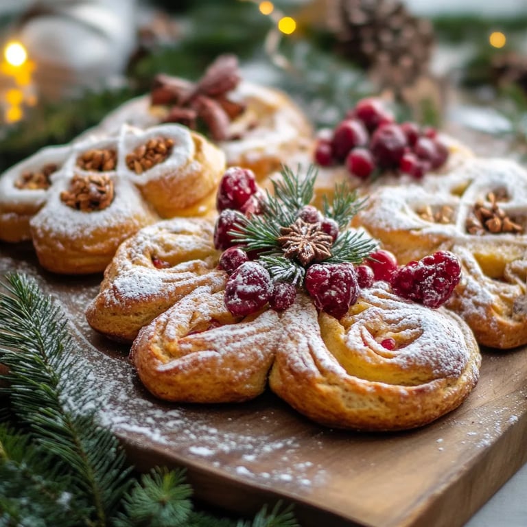 Zimt-Weihnachtssterne