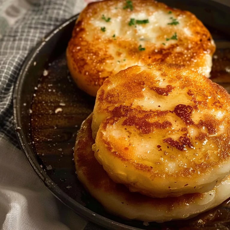 Cheesy Potato Pancakes