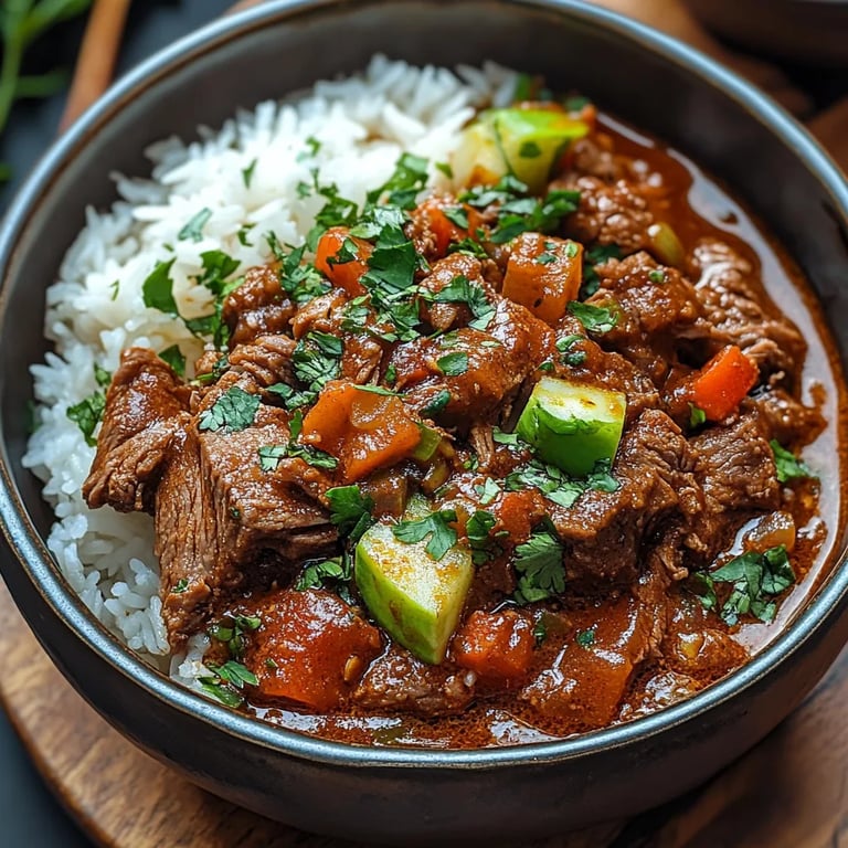 Coconut Curry Shredded Beef w/ Basmati Rice: An Incredible Ultimate Recipe