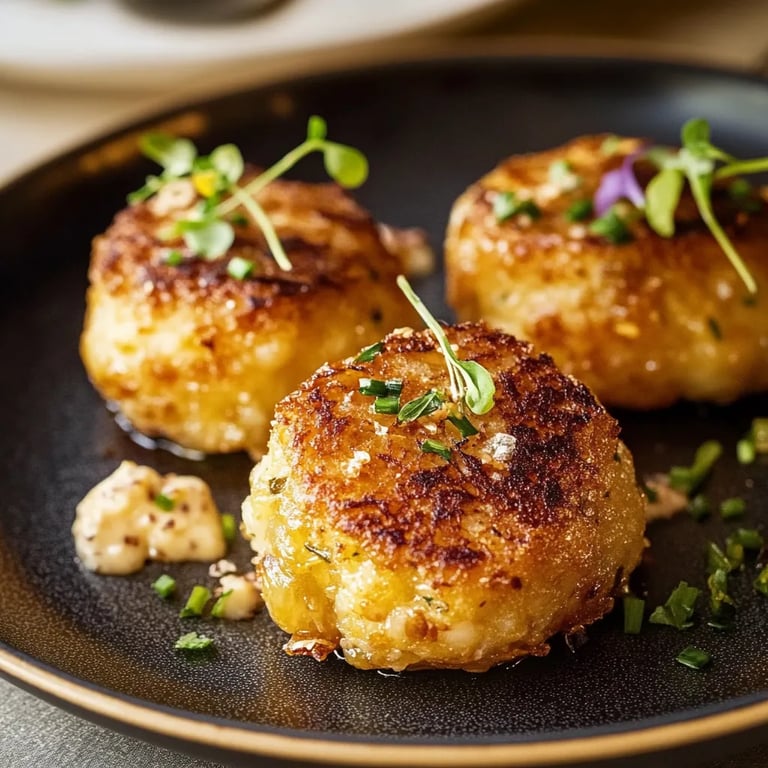 Knusprige Blumenkohl-Frikadellen