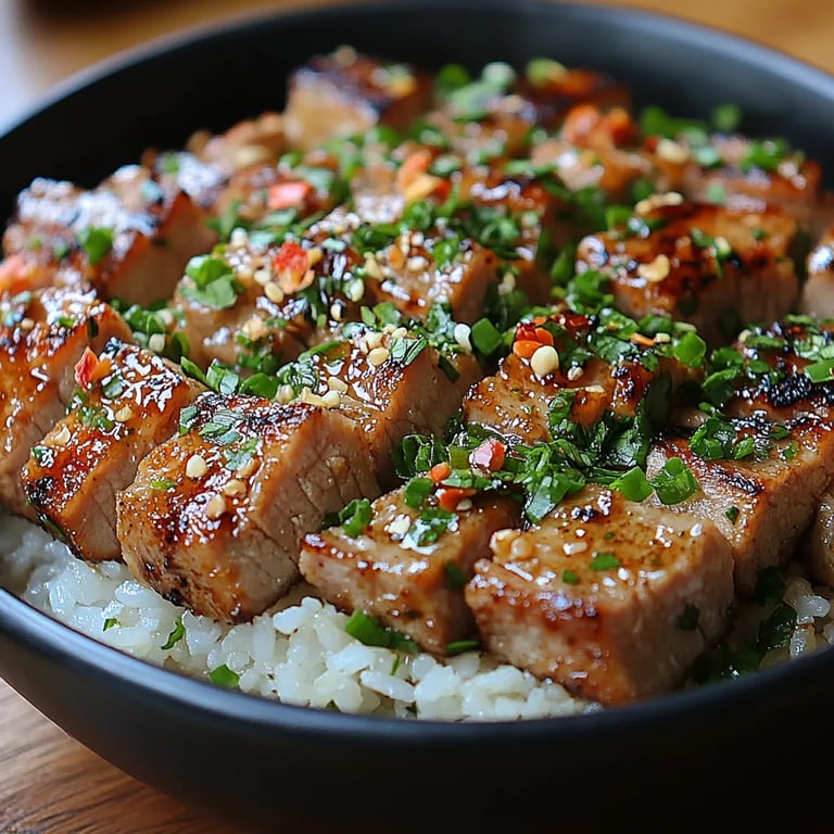 Cerdo con Jengibre y Lima: Una Increíble Receta Última con Arroz de Coco
