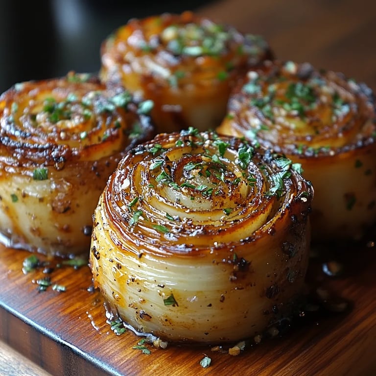 Französische Zwiebelsuppen-Steak-Röllchen: Uma Receita Incrível e Definitiva