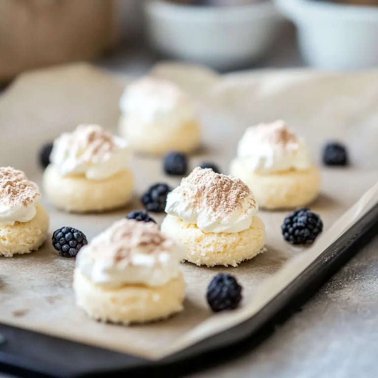 Kokosmakronen mit Kondensmilch