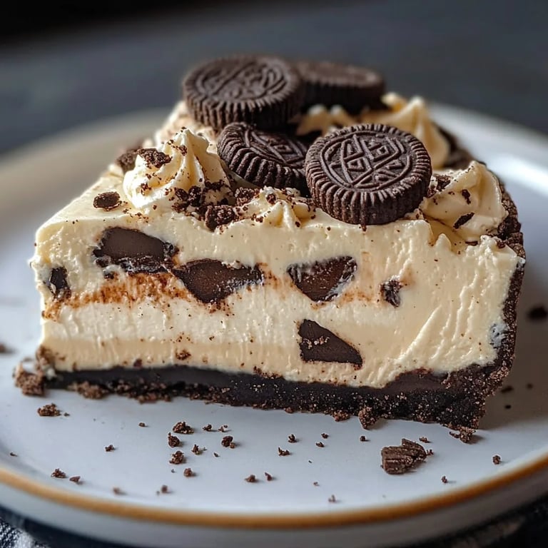 Peanut Butter Oreo Pie