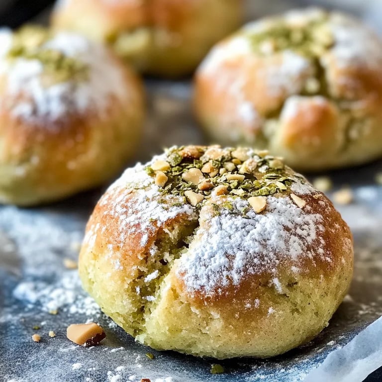 Pistazien-Plätzchen (ohne Mehl)