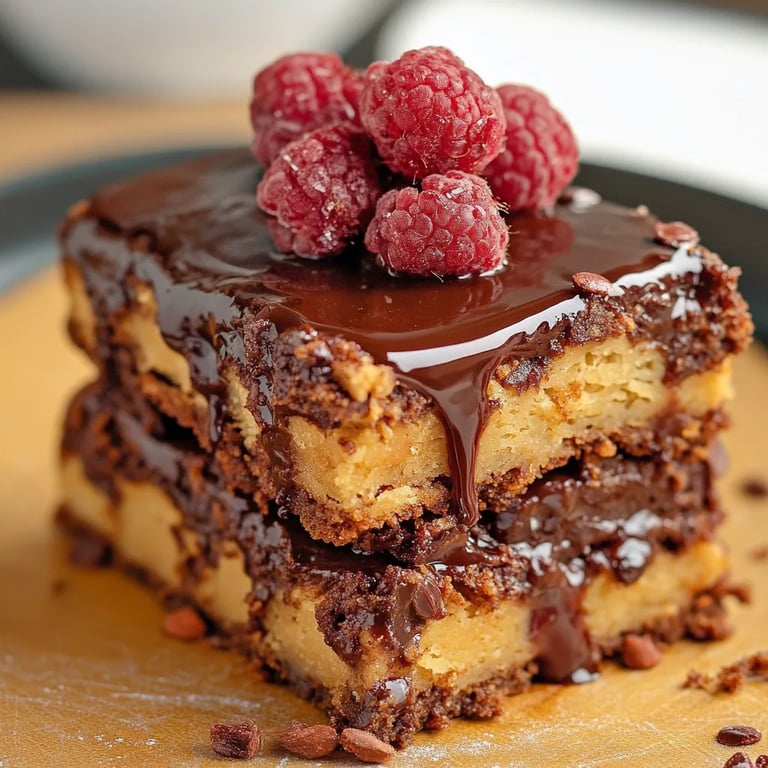 Gewürz Schnitten mit Kirschen