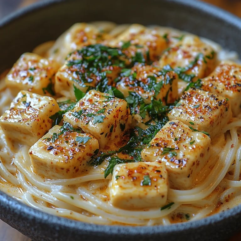 Pasta Cremosa de Tofu con Proteína: Una Increíble Receta Esencial