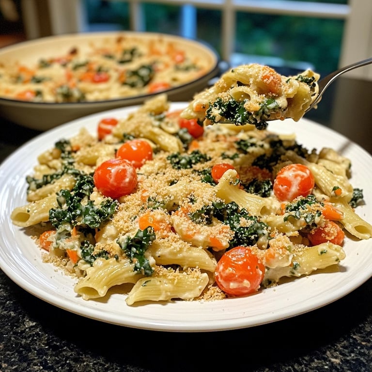 Schnelle-und-Einfache One-Pot-Pasta mit Wintergemüse
