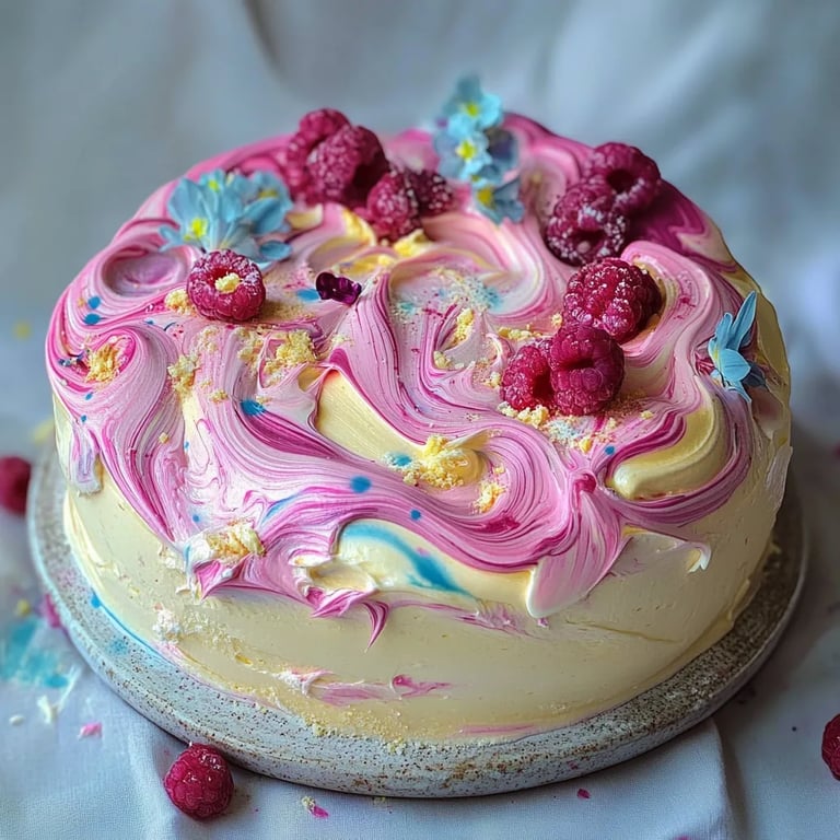 Pastel de gasa muy suave con crema diplomática