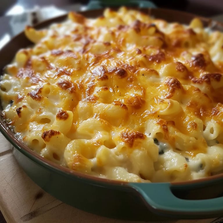 Creamy Baked Mac & Cheese