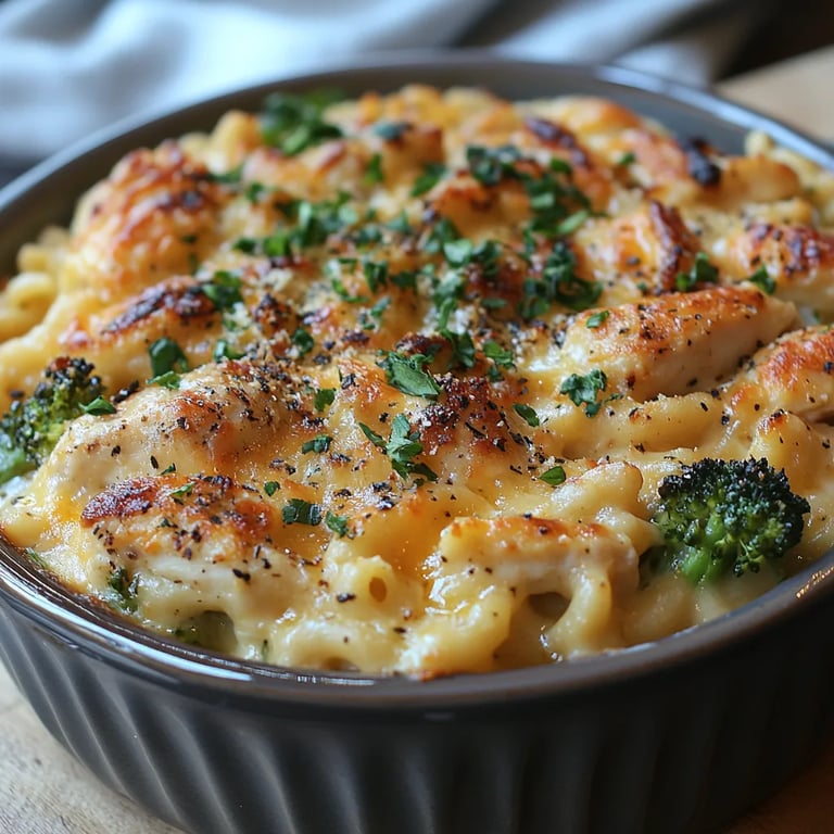 Drei-Käse-Hähnchen-Brokkoli-Orzo-Auflauf: Ein Unglaubliches Ultimatives Rezept