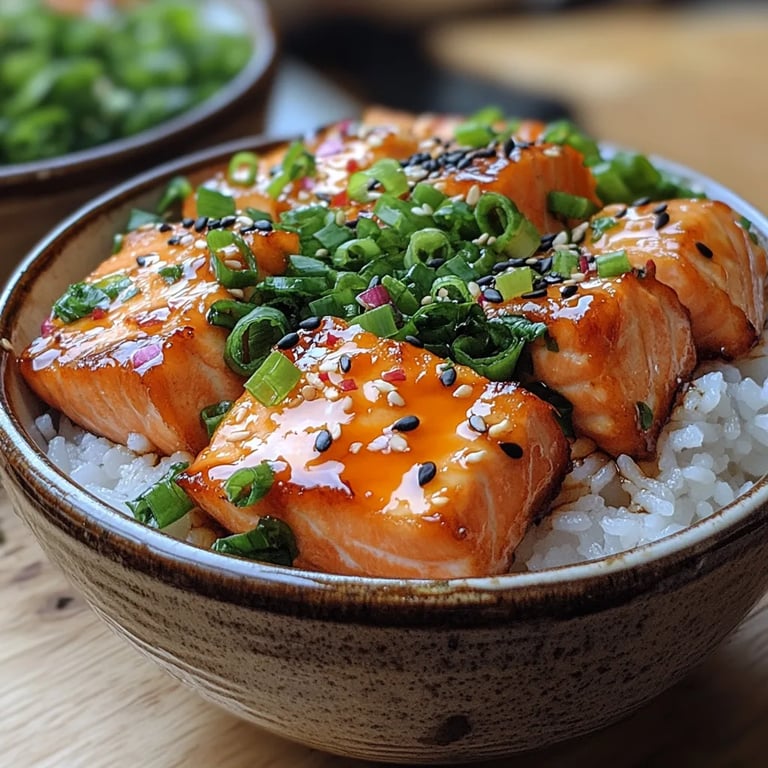 Tazones de Salmón Glaseado con Teriyaki: Una Increíble Receta Esencial