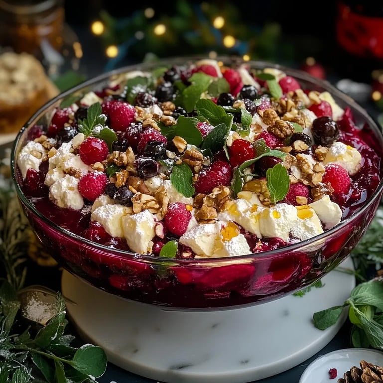 Weihnachtliche Desserts im Glas