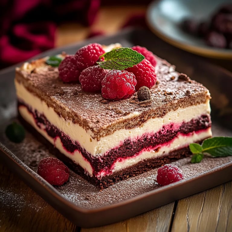 Himbeer-Spekulatius-Tiramisu