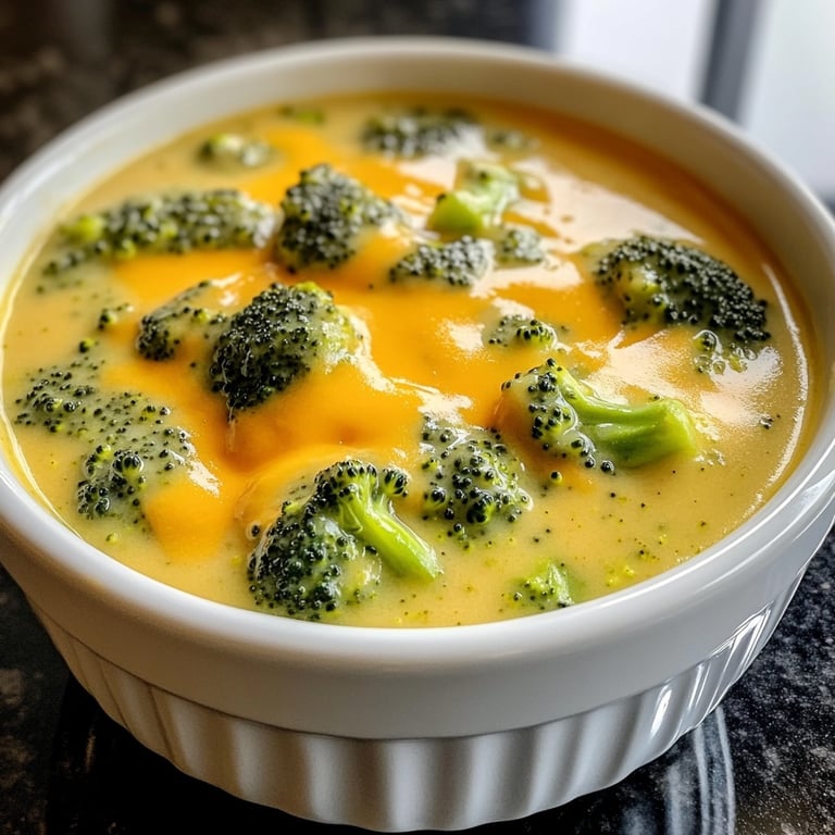 Comfort Broccoli Cheddar Soup