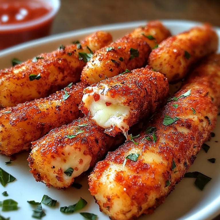 Air Fryer Spicy Mozzarella Sticks: An Amazing Ultimate Recipe