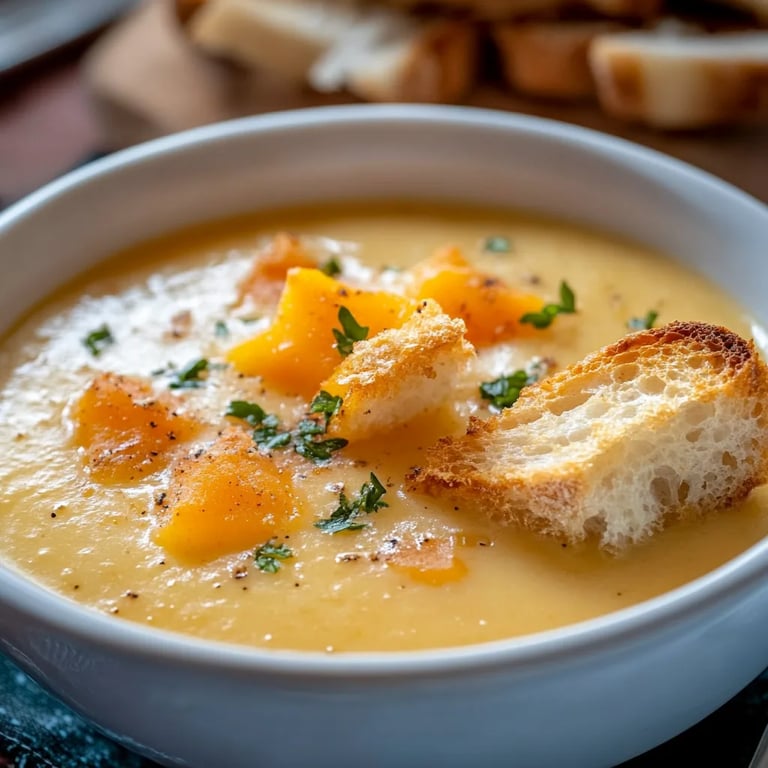 Klassische Weihnachtssuppe