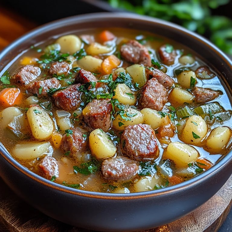Sopa de Salchicha en Instant Pot: Una Increíble Receta Última